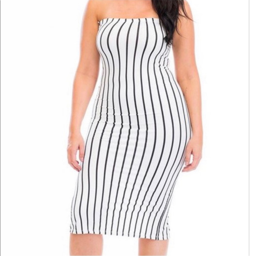 Earn Your Stripes BodyCon Dress